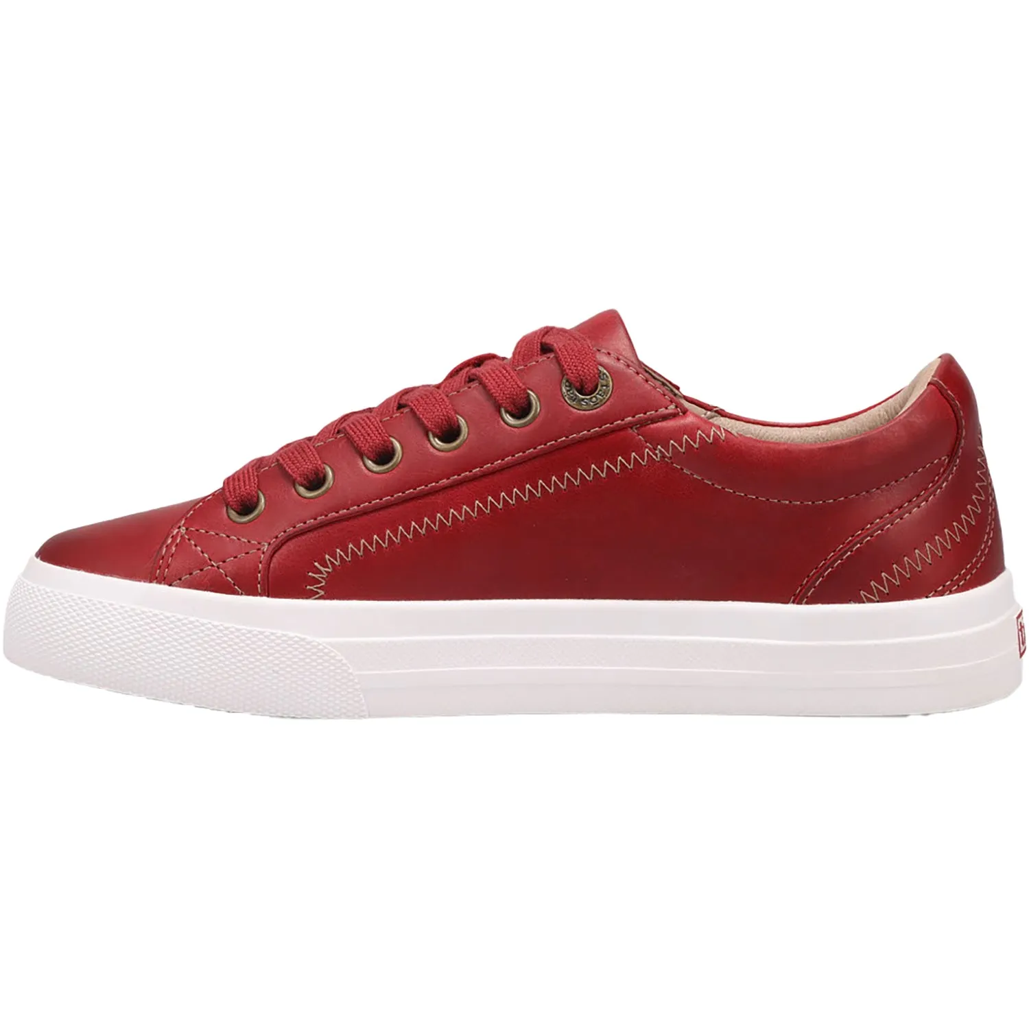 Women's Taos Plim Soul Lux Red Leather