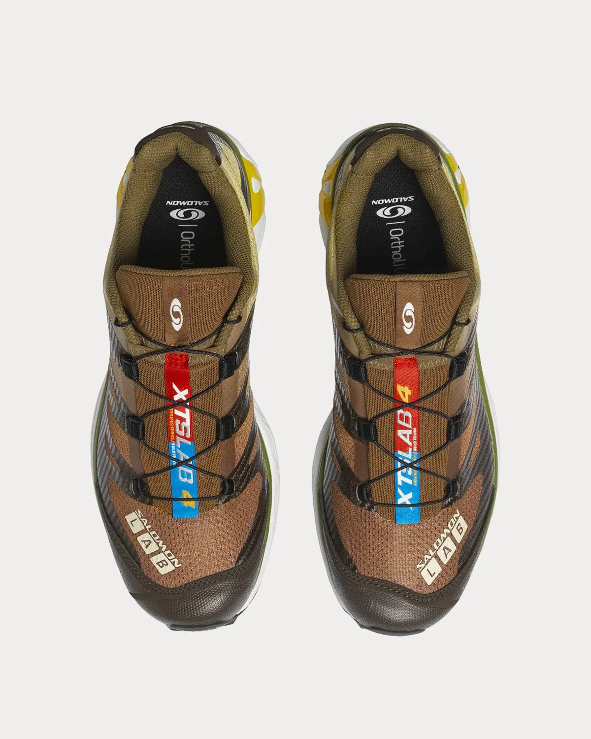 XT-4 Delicioso / Toffee / Empire Yellow Low Top Sneakers