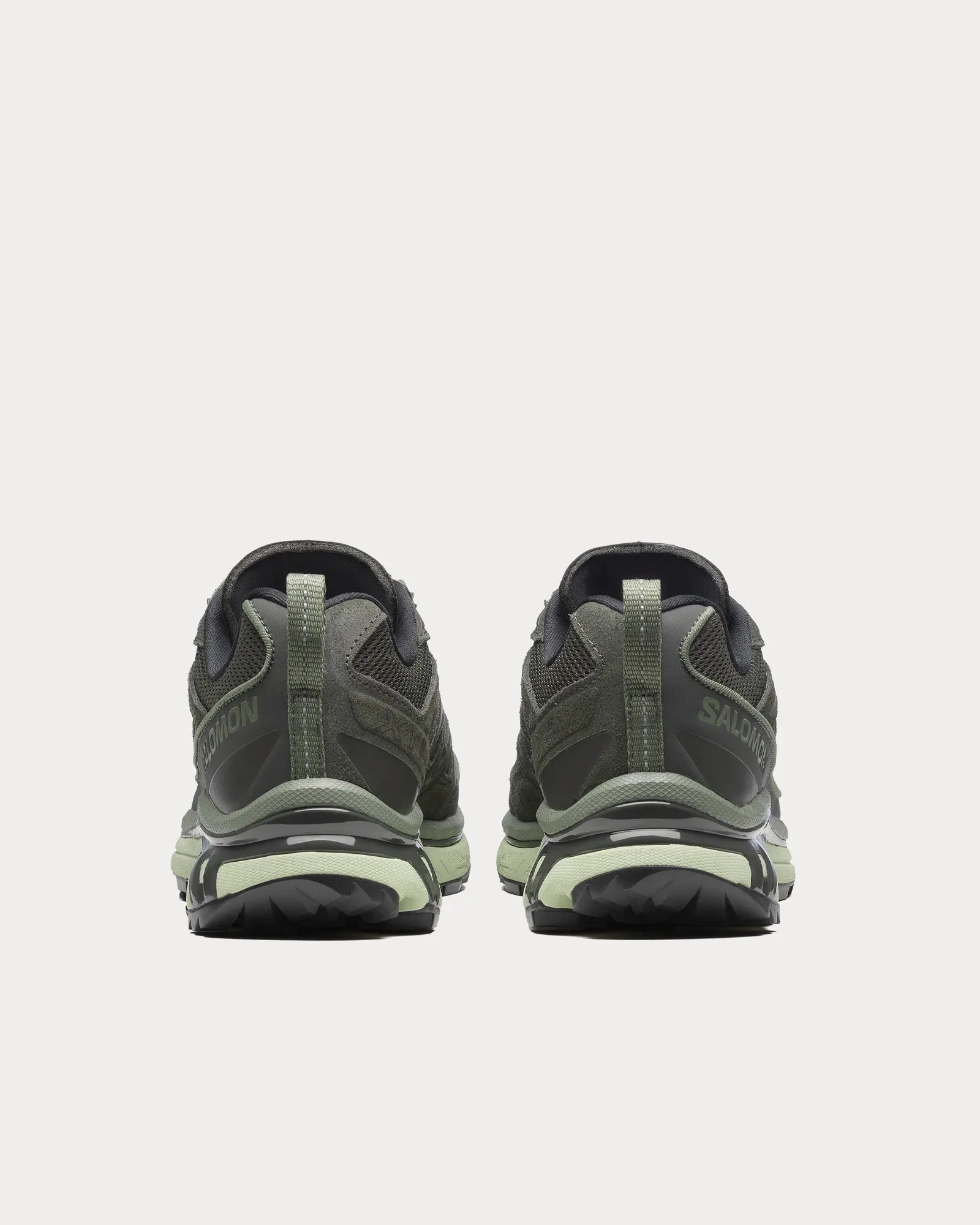 XT-6 Expanse Leather Peat / Deep Lichen Green / Green Haze Low Top Sneakers