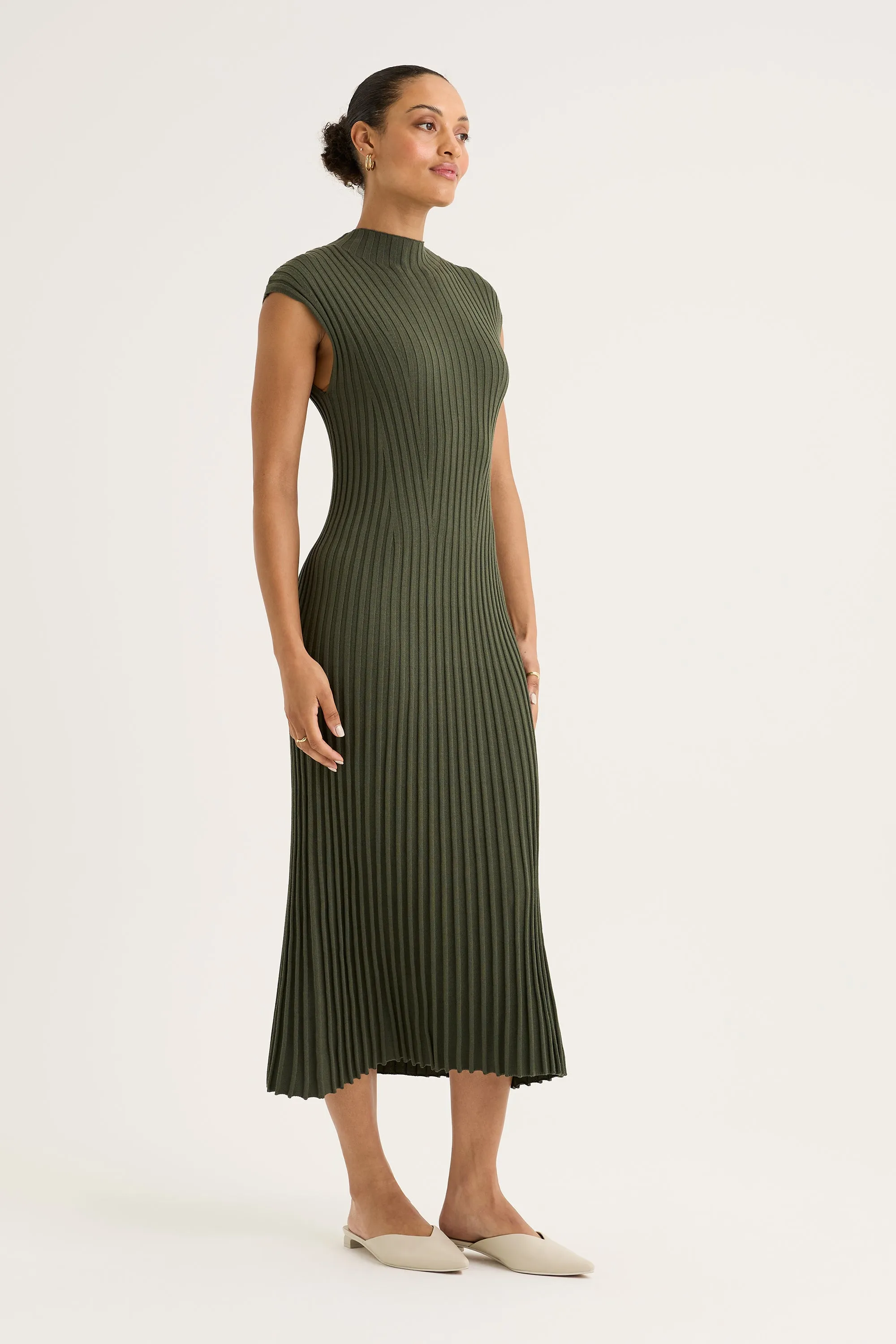 Yarra Trail Cedar Dress YTWN9598 - Khaki