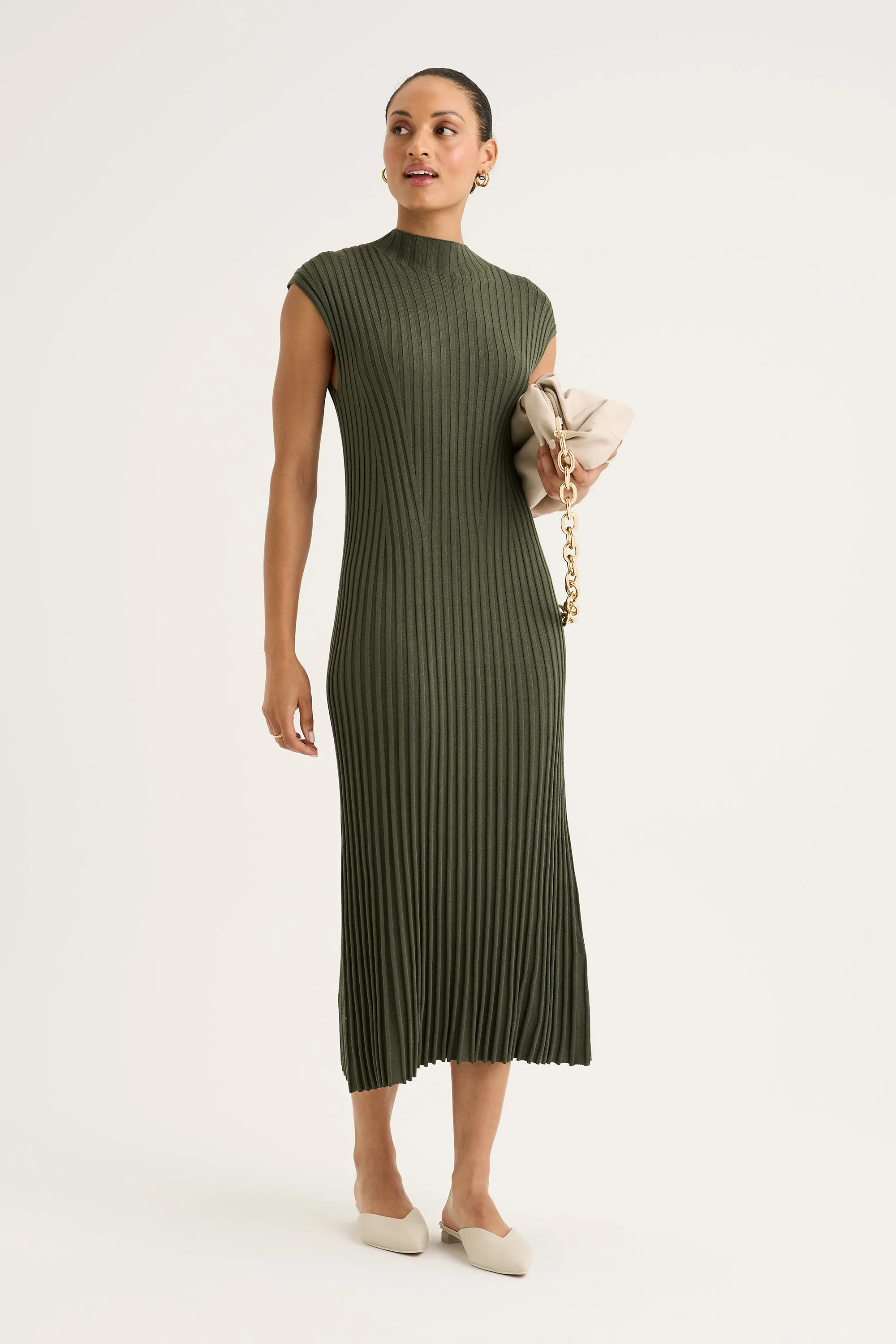 Yarra Trail Cedar Dress YTWN9598 - Khaki